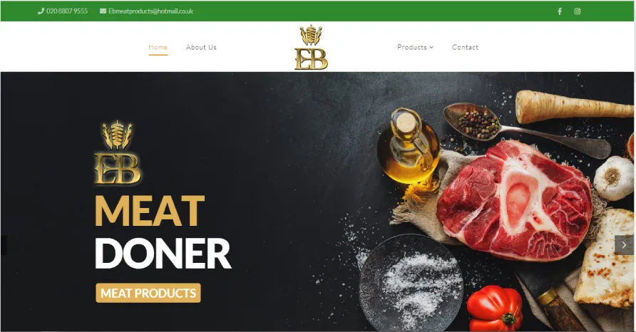E AND B MEAT PRODUCT